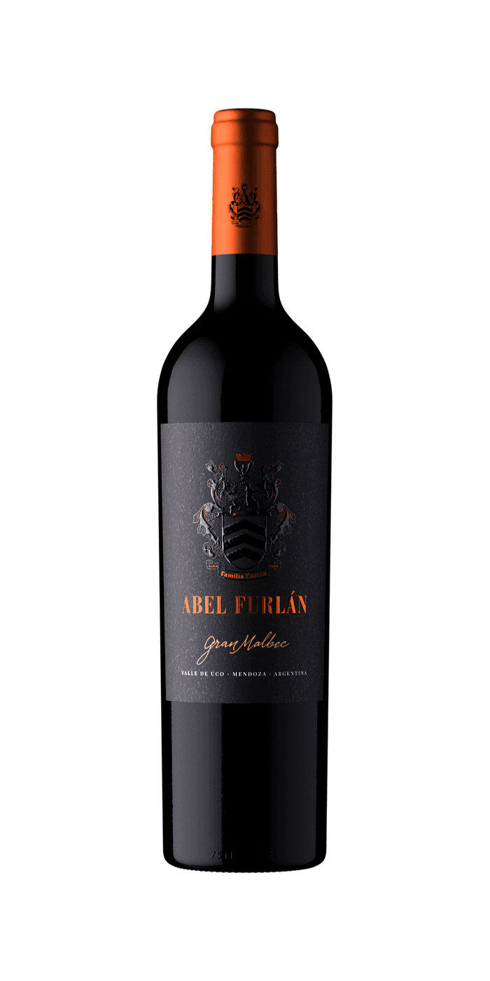 Botella de Gran Reserva Malbec, Familia Furlán