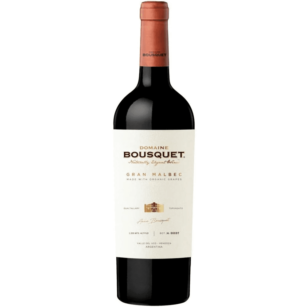 Botella de Gran Malbec Reserva, Domaine Bousquet